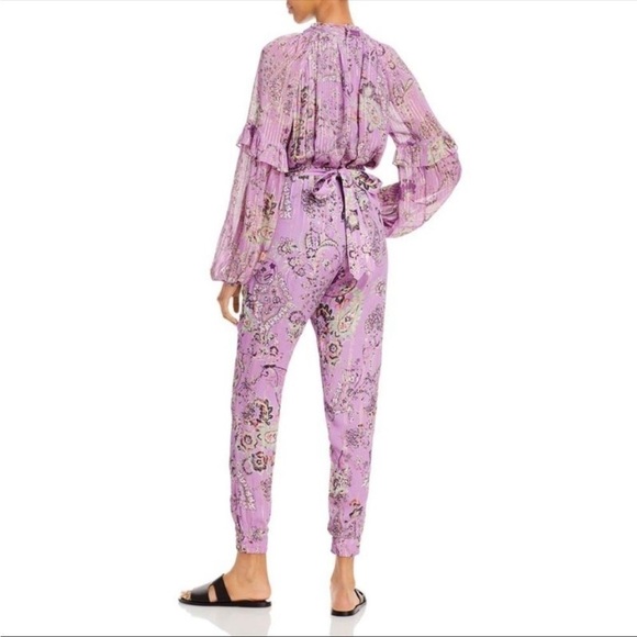 Hemant & Nandita mavi long sleeve Jumpsuit in orchid size XS - Picture 3 of 14